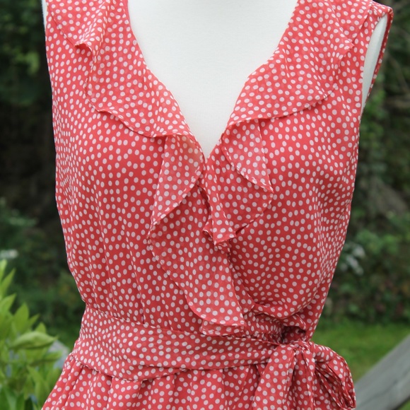 Max Studio Wrap Top Blouse - Picture 4 of 8